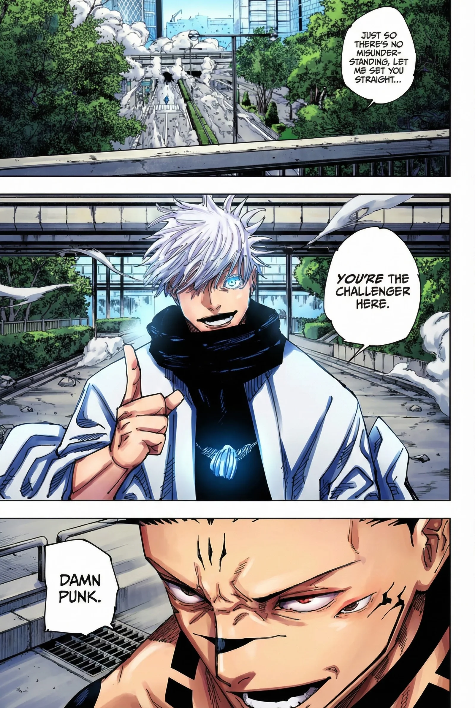 Jujutsu Kaisen Colored Manga JJK — Chapter 223 — Page 16