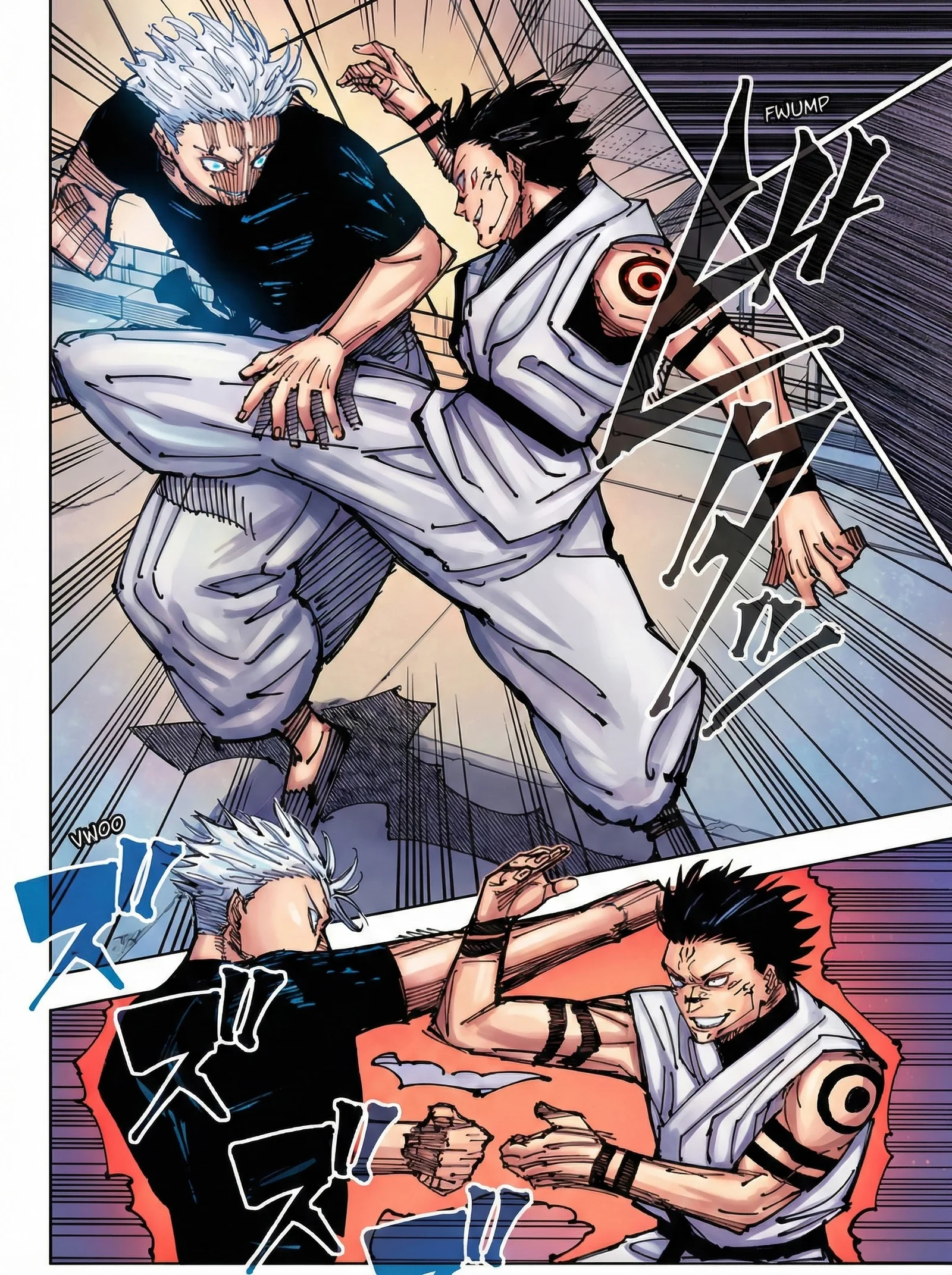 Jujutsu Kaisen Colored Manga JJK — Chapter 224 — Page 4