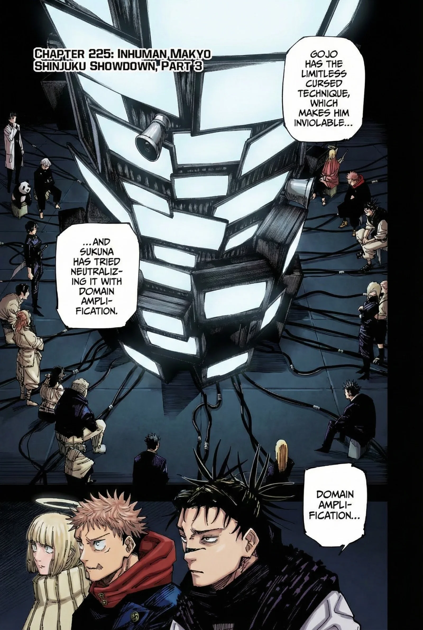 Jujutsu Kaisen Colored Manga JJK — Chapter 225 — Page 1