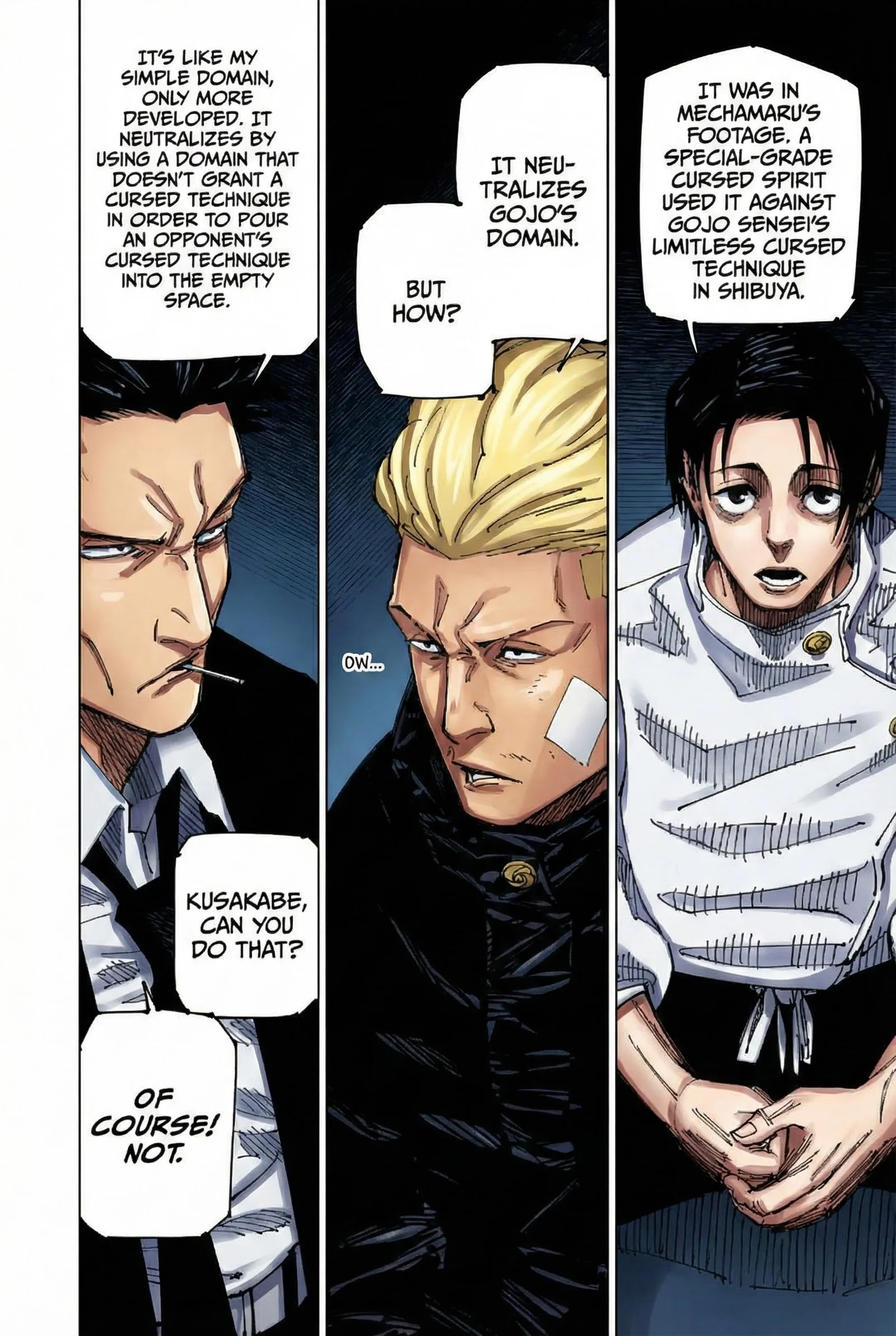 Jujutsu Kaisen Colored Manga JJK — Chapter 225 — Page 2