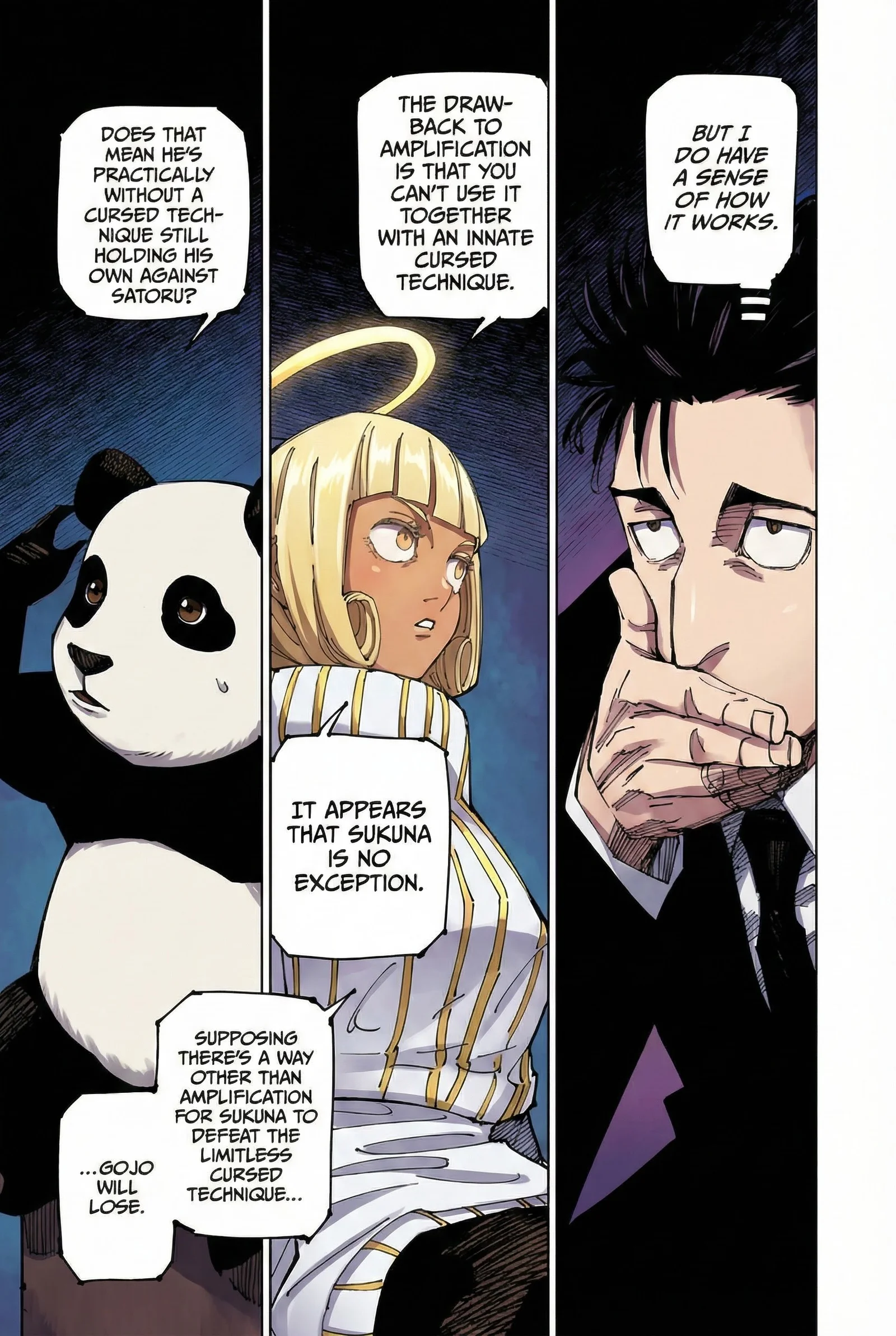 Jujutsu Kaisen Colored Manga JJK — Chapter 225 — Page 3
