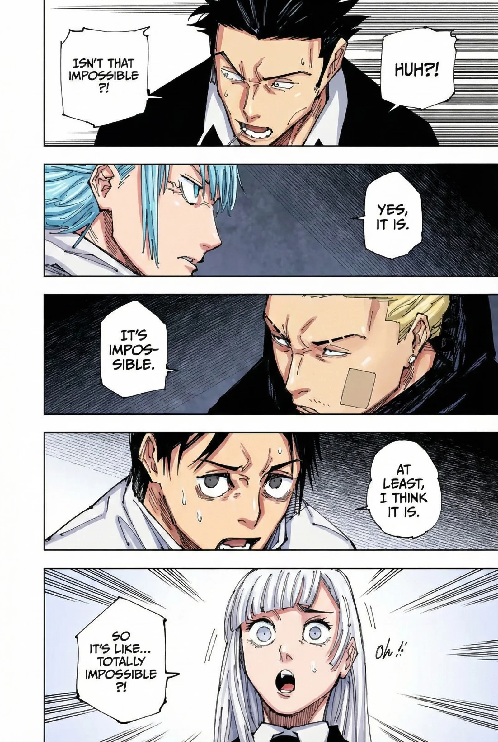 Jujutsu Kaisen Colored Manga JJK — Chapter 225 — Page 6