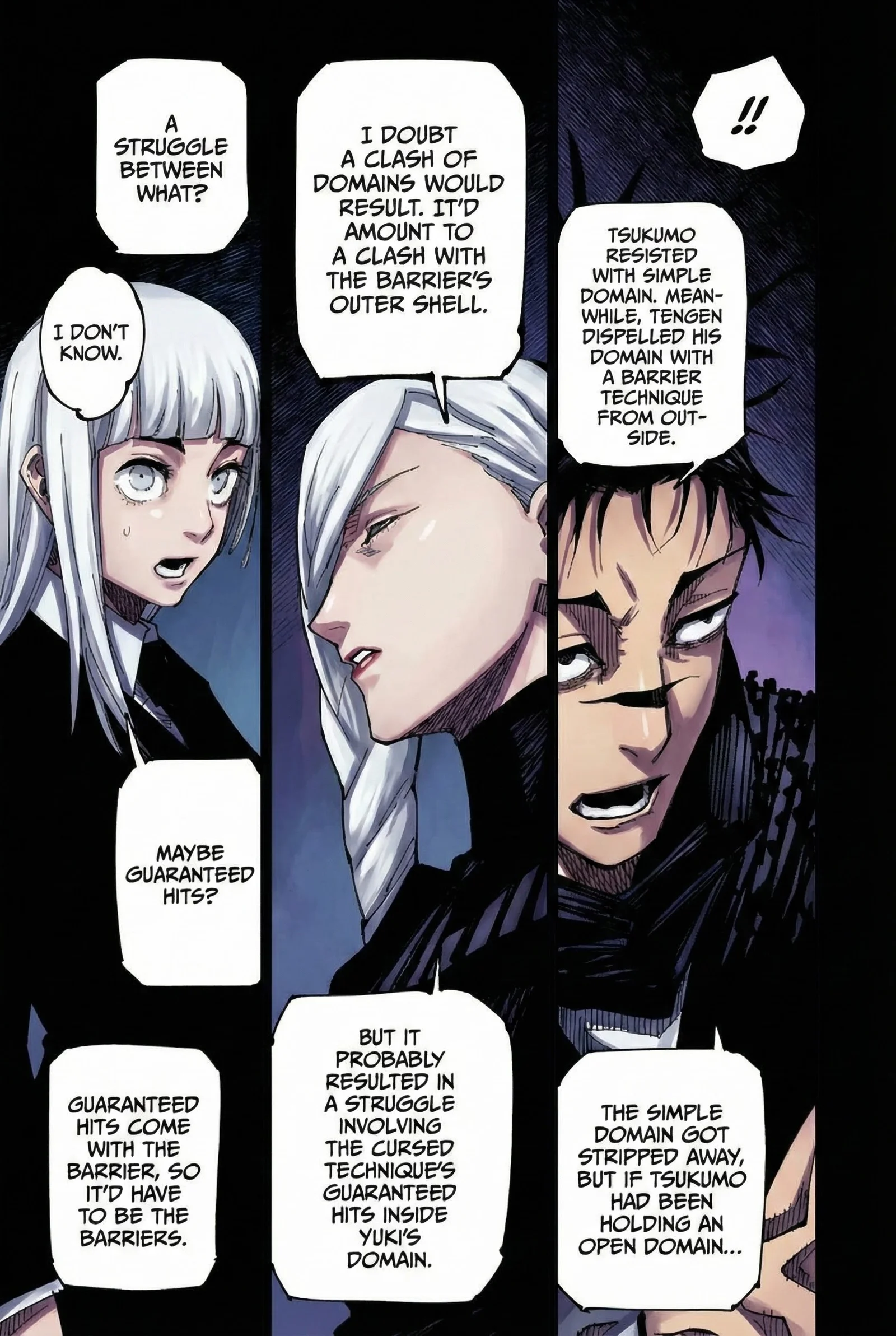 Jujutsu Kaisen Colored Manga JJK — Chapter 225 — Page 9
