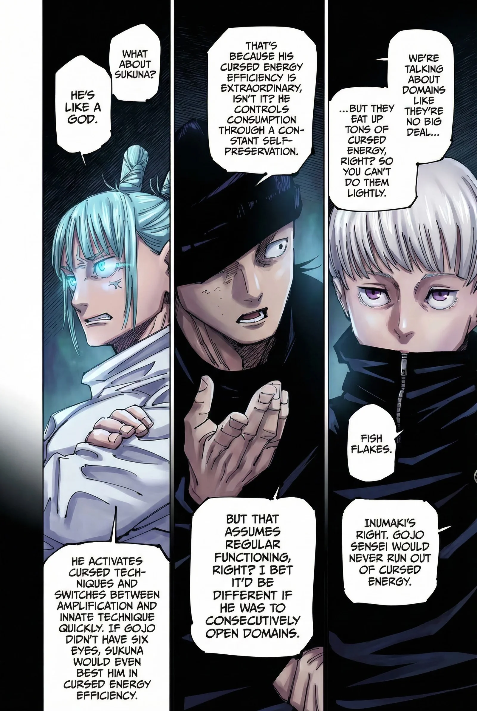 Jujutsu Kaisen Colored Manga JJK — Chapter 225 — Page 10