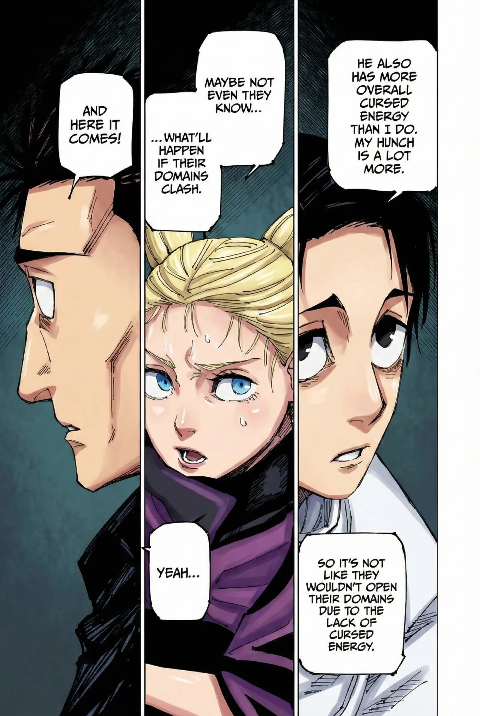 Jujutsu Kaisen Colored Manga JJK — Chapter 225 — Page 11