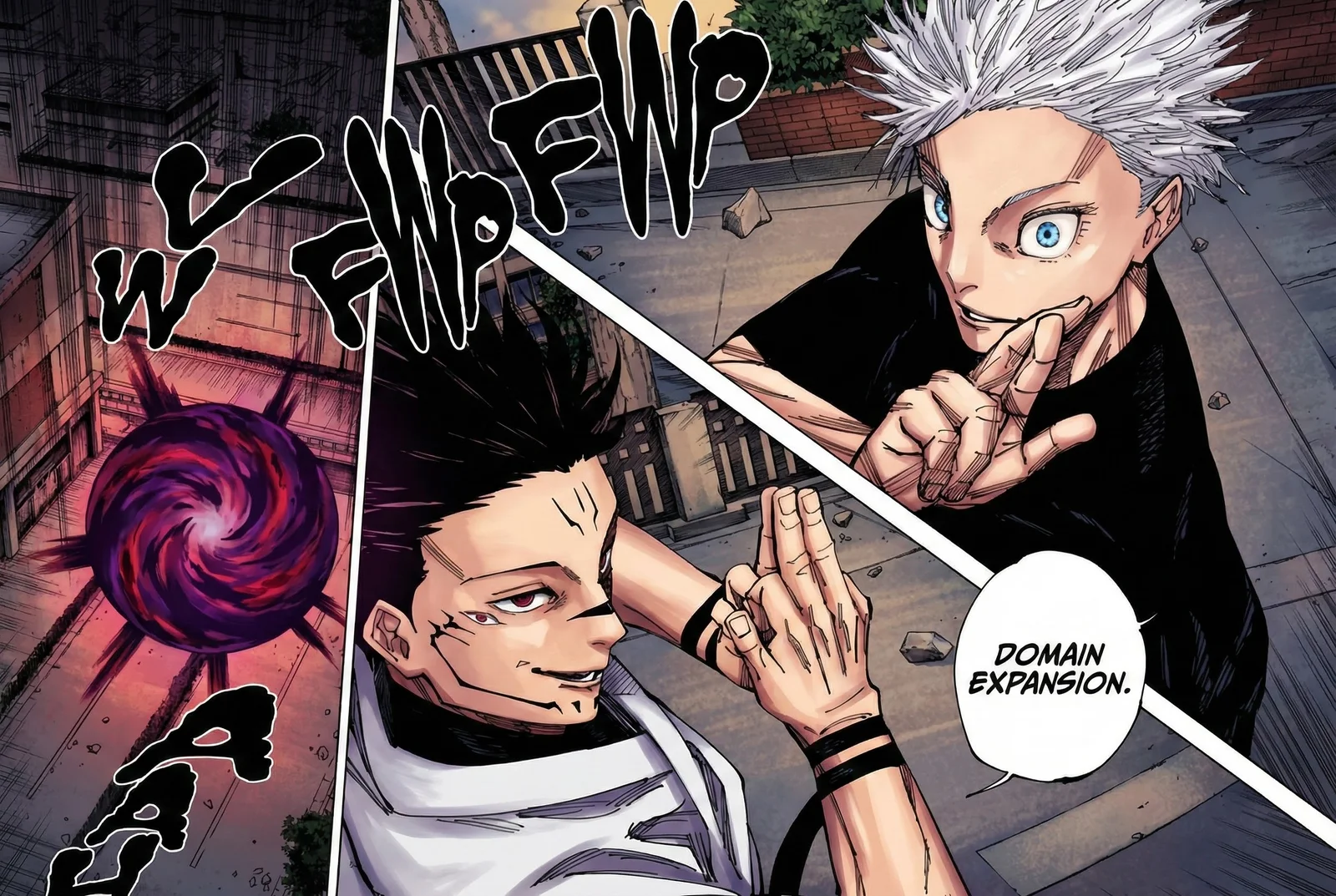 Jujutsu Kaisen Colored Manga JJK — Chapter 225 — Page 12