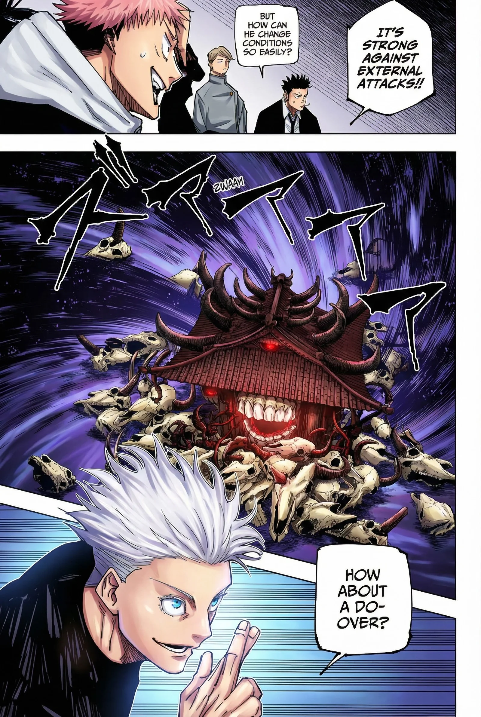 Jujutsu Kaisen Colored Manga JJK — Chapter 227 — Page 5
