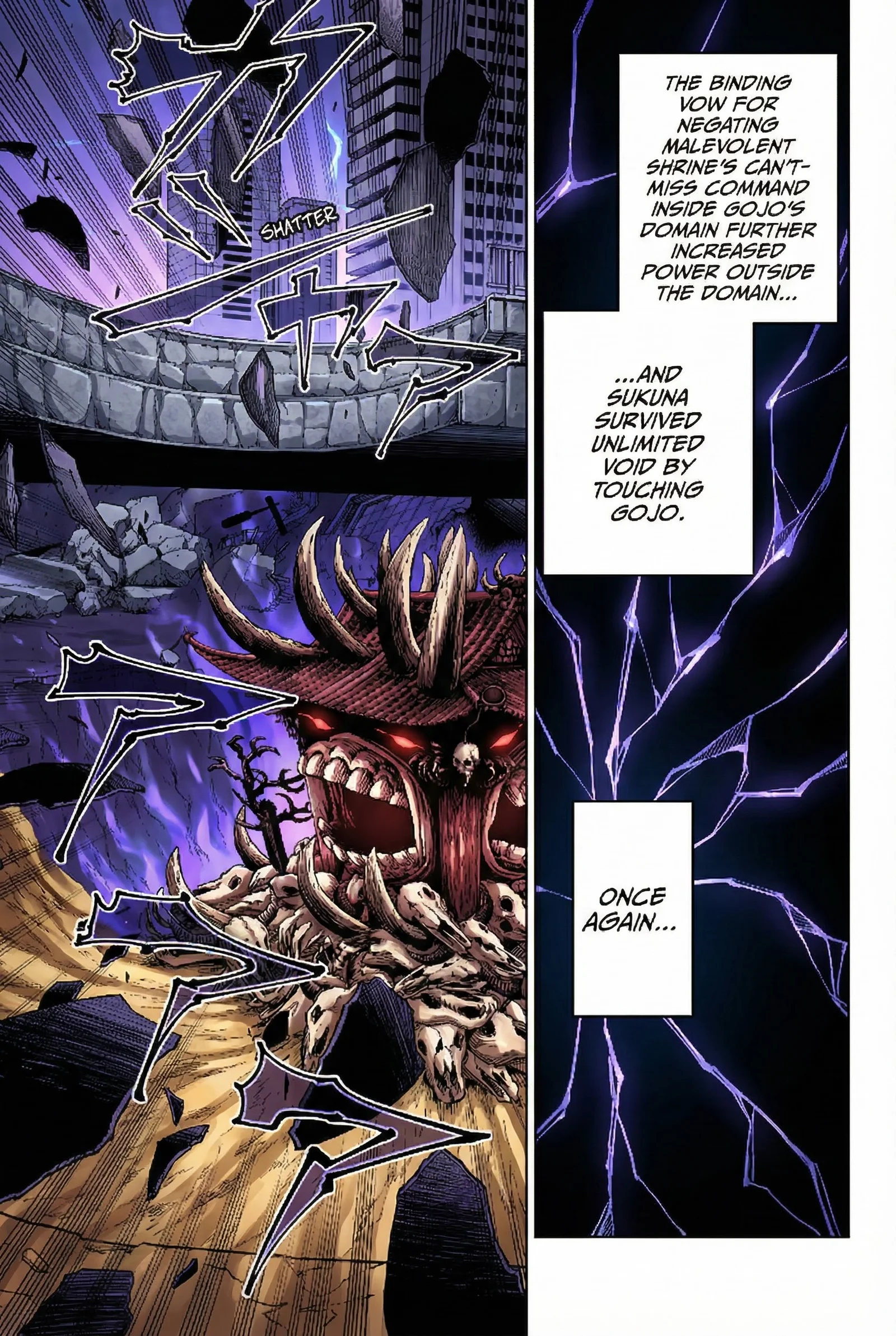 Jujutsu Kaisen Colored Manga JJK — Chapter 227 — Page 10
