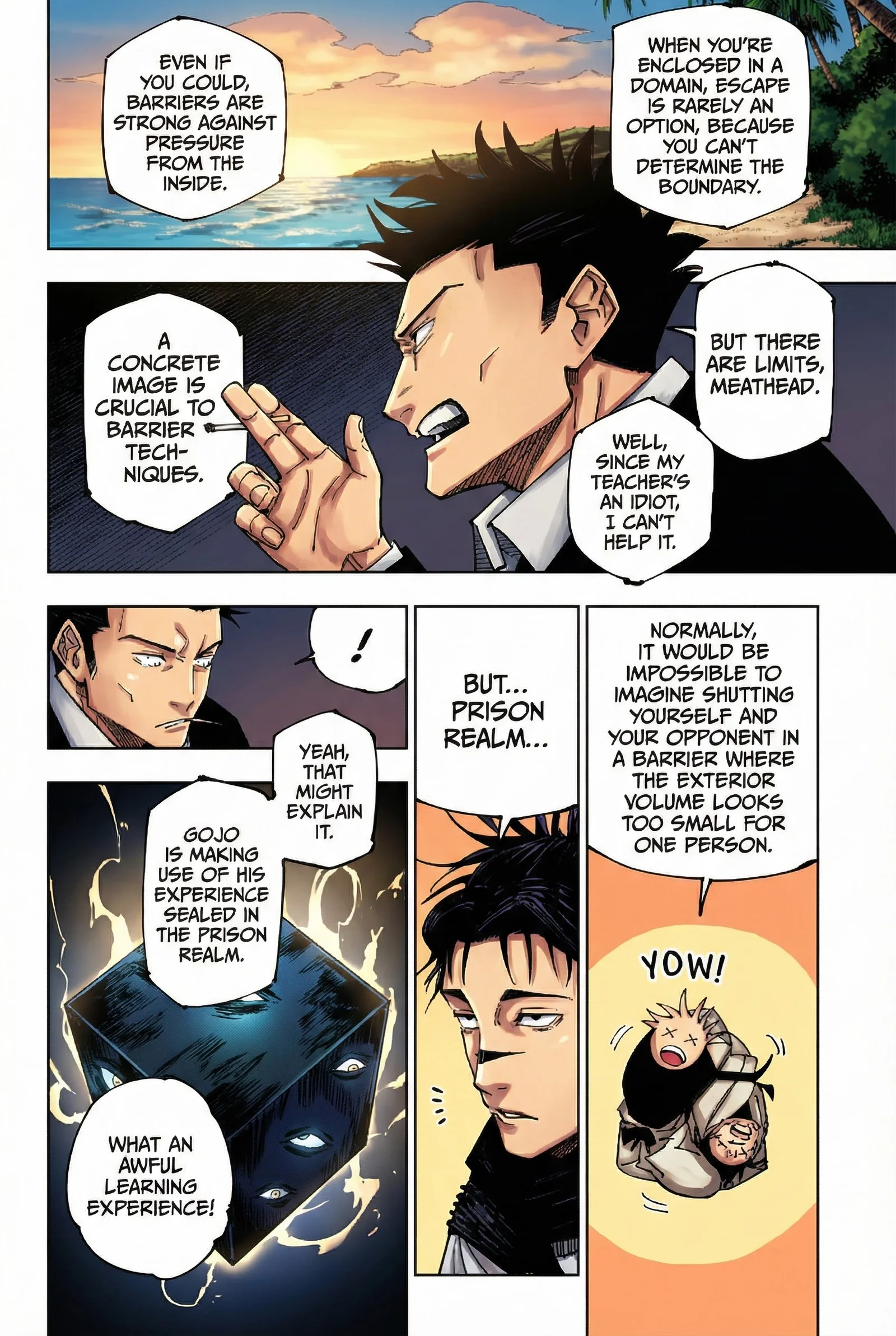 Jujutsu Kaisen Colored Manga JJK — Chapter 228 — Page 2