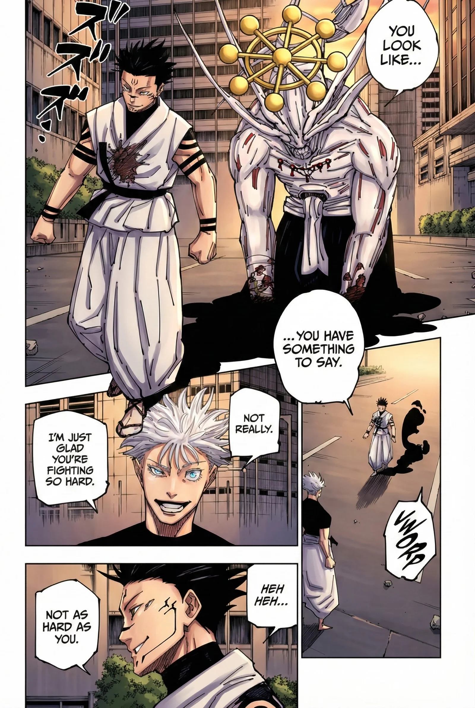 Jujutsu Kaisen Colored Manga JJK — Chapter 230 — Page 6