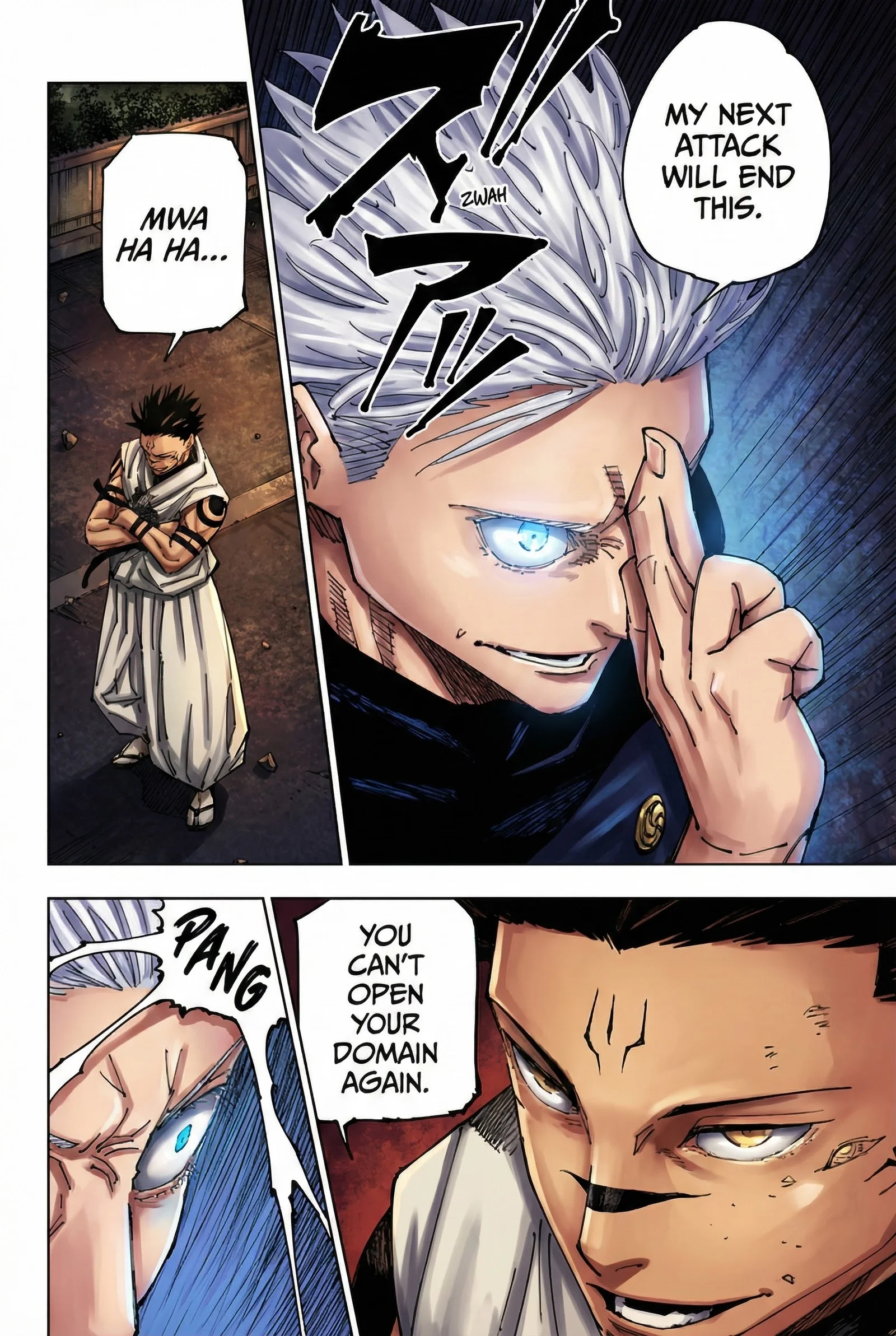Jujutsu Kaisen Colored Manga JJK — Chapter 230 — Page 8