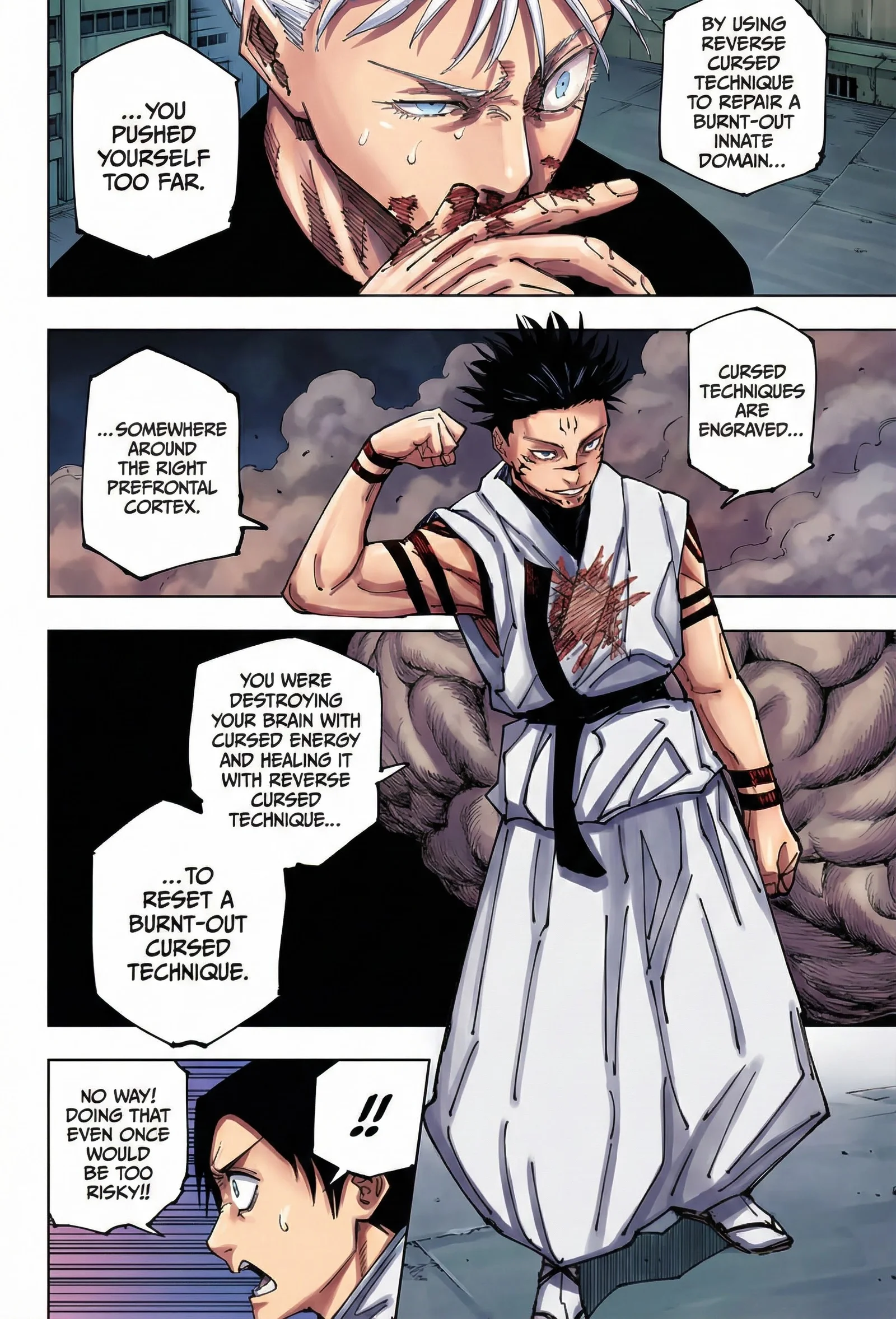 Jujutsu Kaisen Colored Manga JJK — Chapter 230 — Page 10