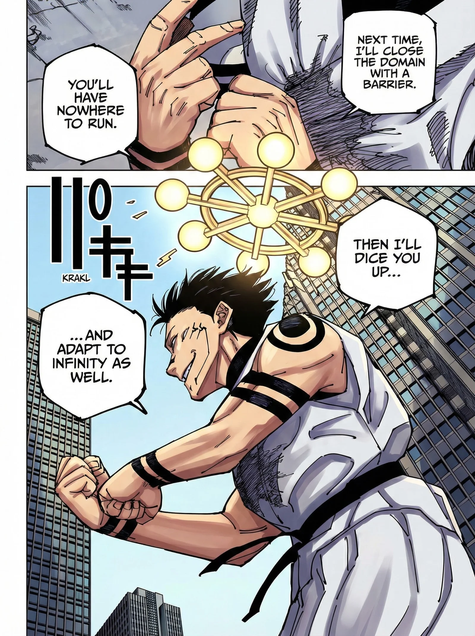 Jujutsu Kaisen Colored Manga JJK — Chapter 230 — Page 12