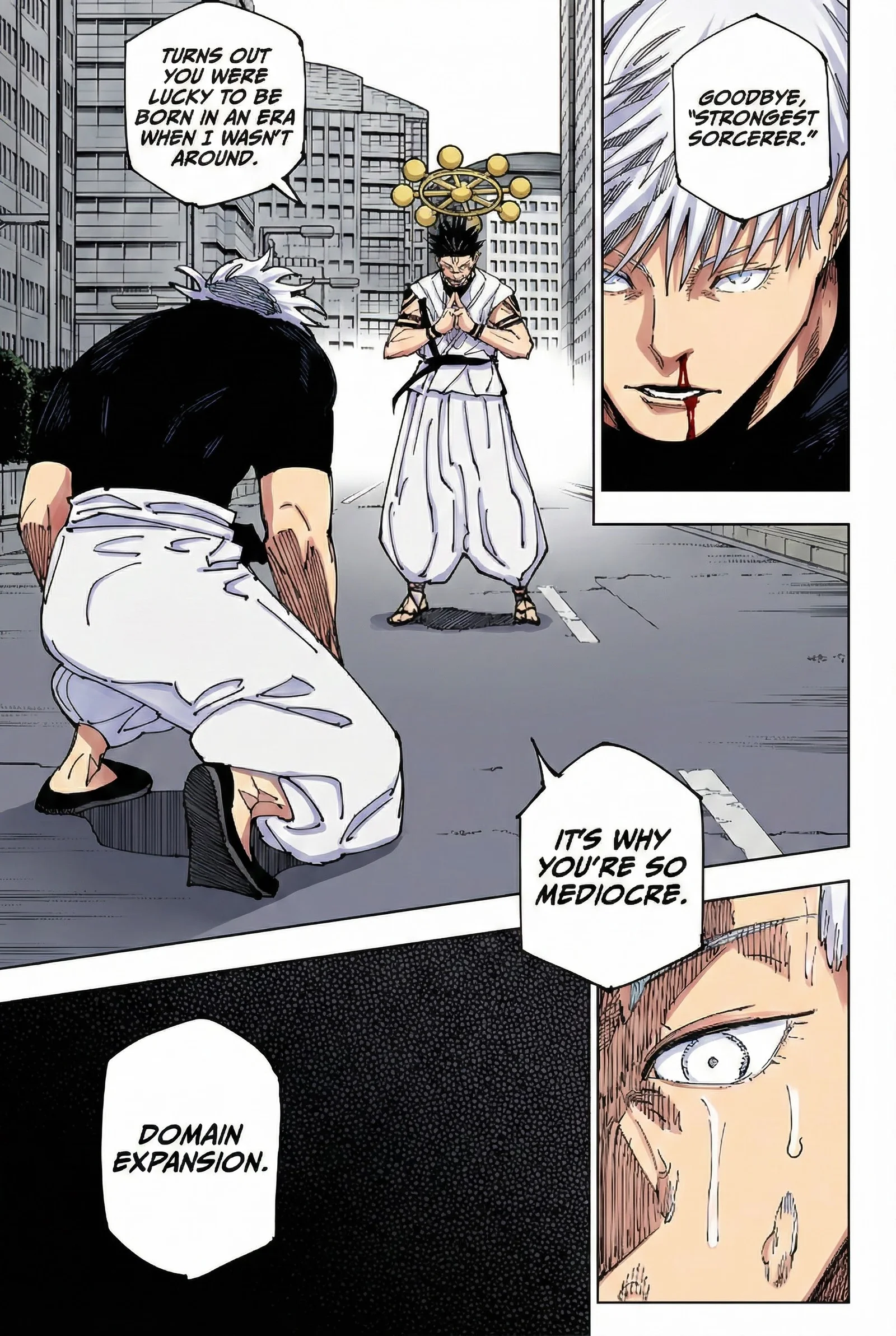 Jujutsu Kaisen Colored Manga JJK — Chapter 230 — Page 13