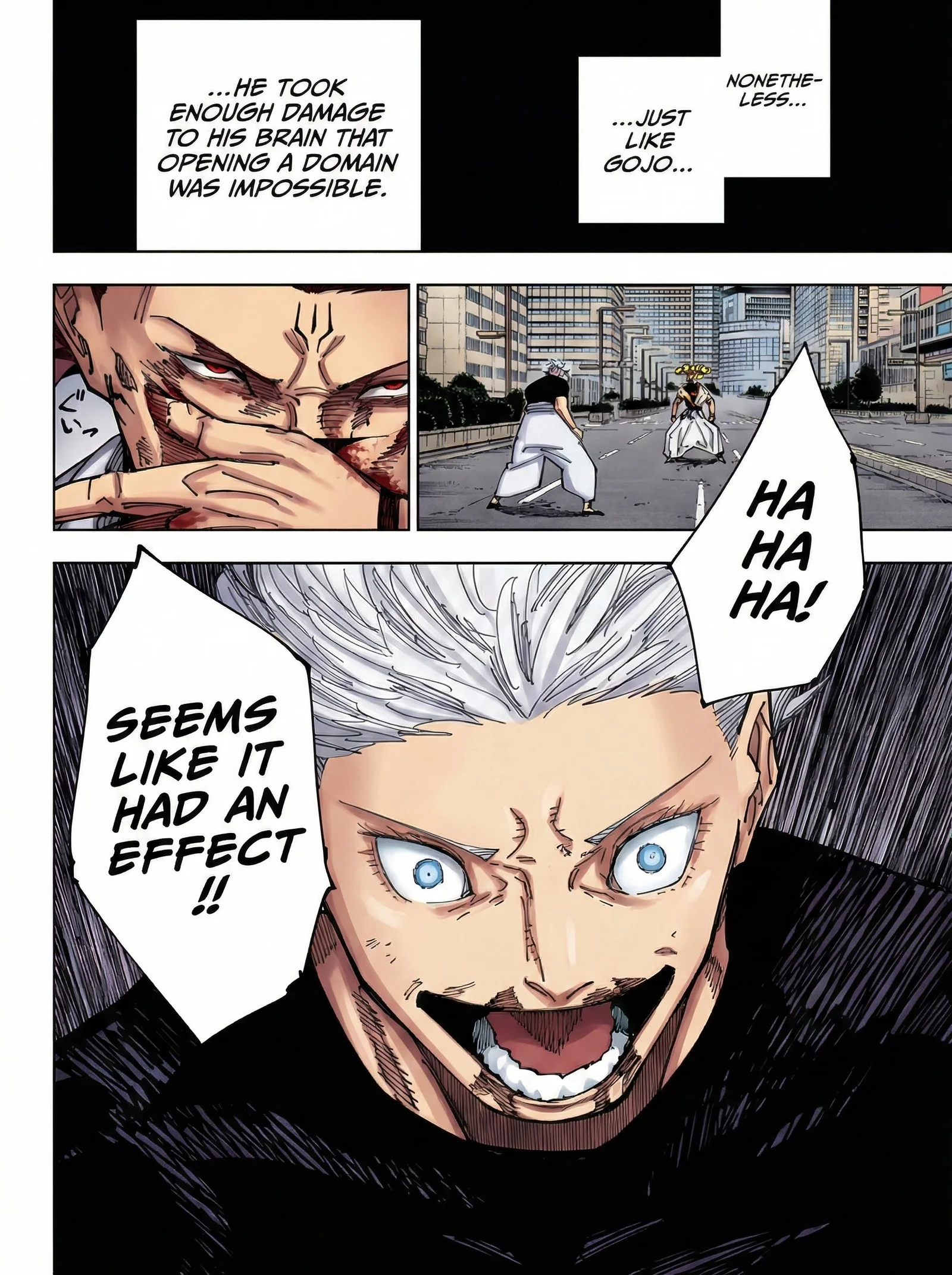 Jujutsu Kaisen Colored Manga JJK — Chapter 230 — Page 16