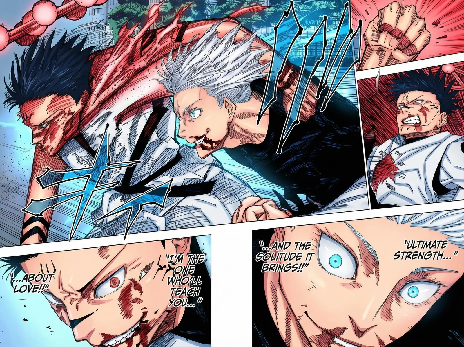 Jujutsu Kaisen Colored Manga JJK — Chapter 230 — Page 19